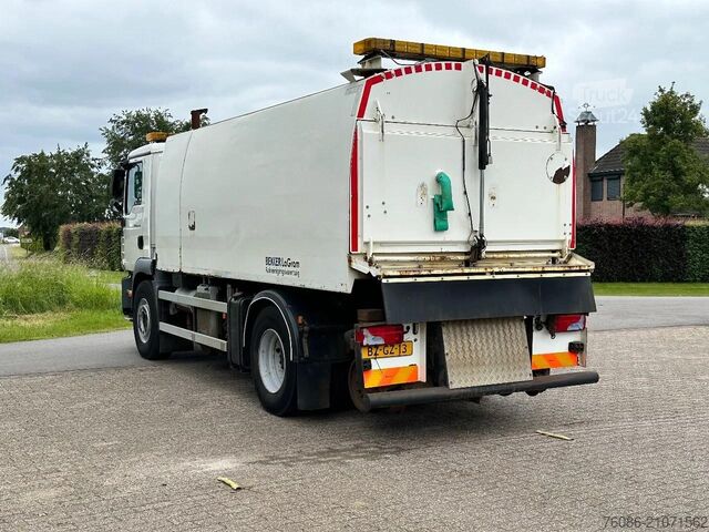 Sweeper MAN TGM 18.340 BEKKER LaGram/FAUN RAIL SWEEPER/Eise...