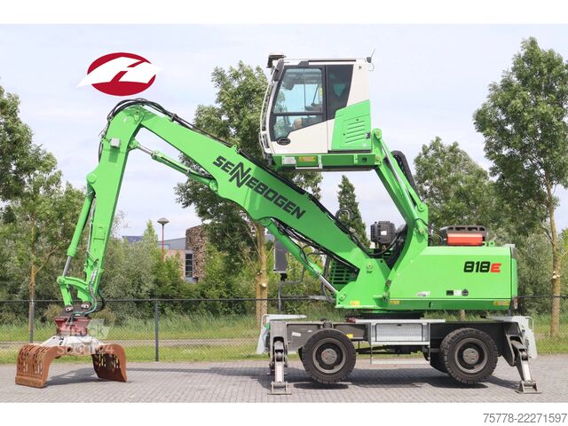 Landbrugstransport- og håndteringsmaskine Sennebogen 818 ME | SORTING GRAB | GOOD TIRES