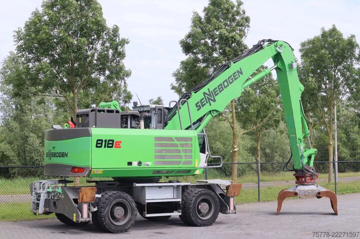 Landbrugstransport- og håndteringsmaskine Sennebogen 818 ME | SORTING GRAB | GOOD TIRES