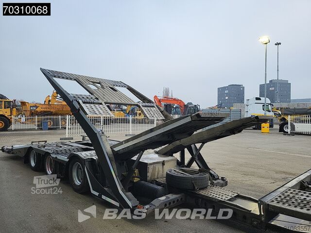 Fourgon porte-voitures Mercedes Actros 1848 4X2 FMS Truck transporter Full Air ...