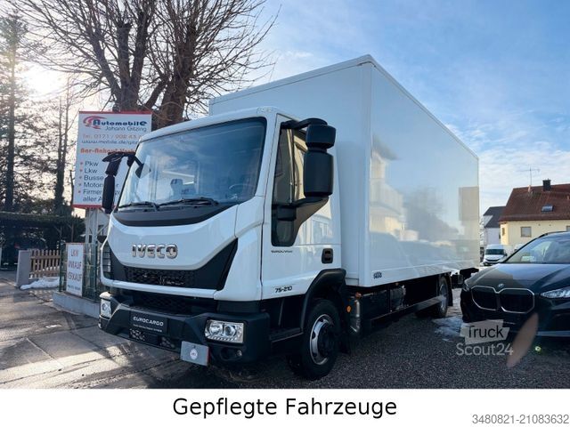 Box van IVECO EUROCARGO 75E21 Koffer Luftfederung DAUTEL LBW