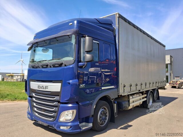 Skyvbar presenning DAF XF 440 Euro 6A * 6x2 * 2 x Bed * Airco *