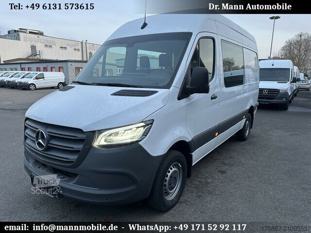 Transporter mit Doppelkabine Mercedes-Benz Sprinter 316 CDI L2 Mixto LED Webasto Sortimo Navi