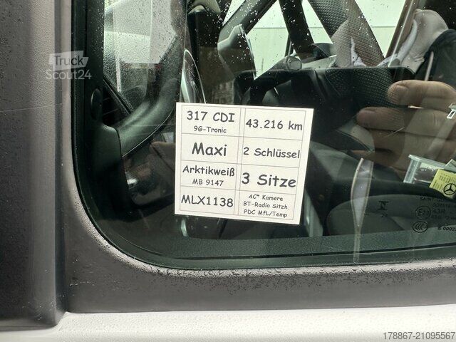 Furgoneta de caja alta Mercedes-Benz Sprinter 317 CDI RWD Maxi MOPF