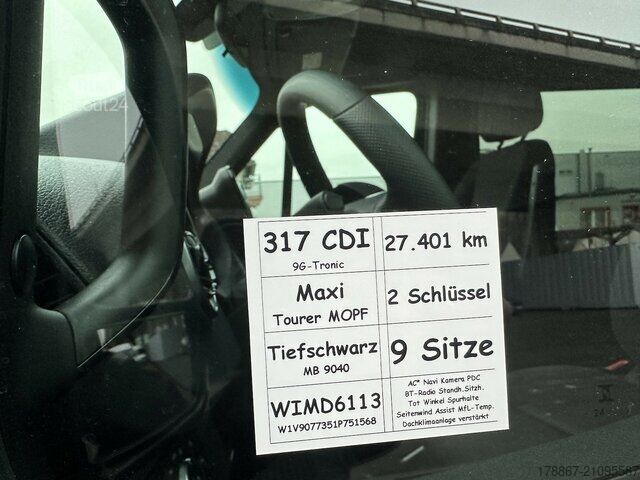 Kleinbus Mercedes-Benz Sprinter 317 CDI RWD PRO L3 Tourer Dachklima