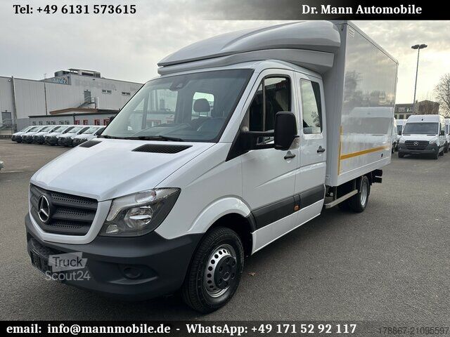 Transporter mit Doppelkabine Mercedes-Benz Sprinter 519 CDI DoKa Koffer 3,5 to AHK Last