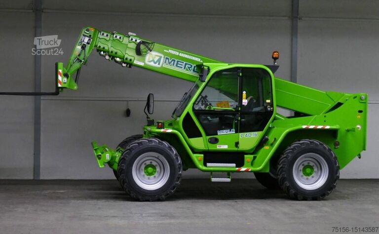 Manipulator telescopic Merlo P 40.16 - 4x4x4 - 16m / 4t.  40 km/h