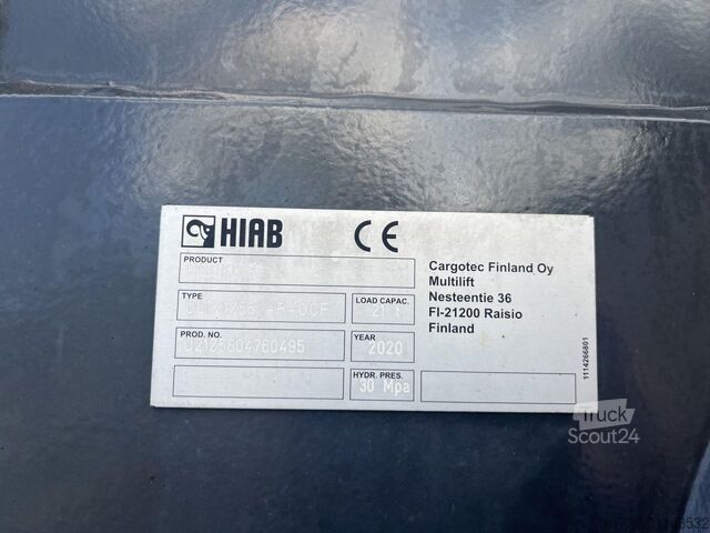 Krovininis automobilis su kabliu Mercedes-Benz Arocs 2543 6x2*4 / 21t Hooklift HIABT