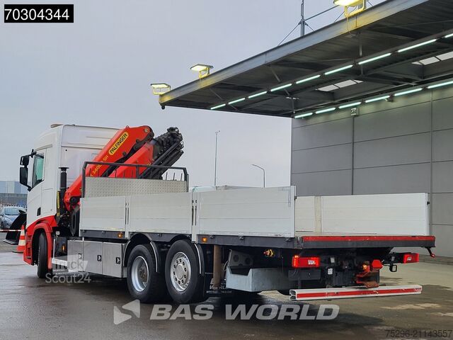 Plateau de chargement Scania R500 6X2 Palfinger PK34002 SH 8x Extensions Lif...