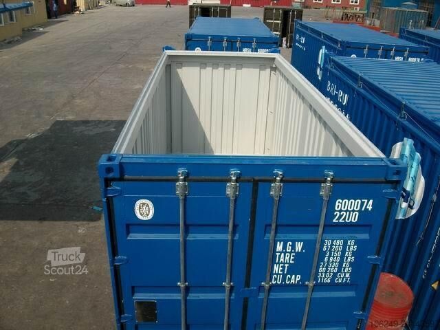 Shipping container  20 Fuß OPEN TOP HARD TOP Container