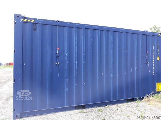 Shipping container  20 Fuß OPEN TOP HARD TOP Container
