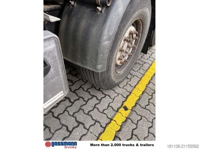 Open oplegger met zeil Schwarzmüller Schwarzmüller 2-A-Plateauauflieger,