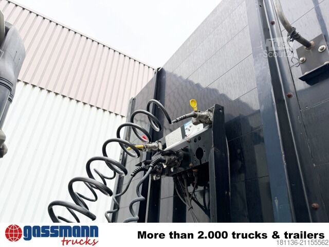 Open oplegger met zeil Schwarzmüller Schwarzmüller 2-A-Plateauauflieger,