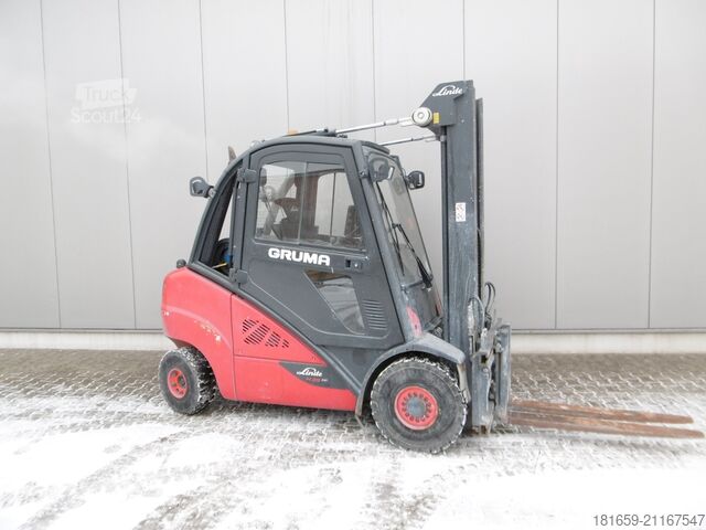 Voorlader vorkheftruck LINDE H 35 T - 02