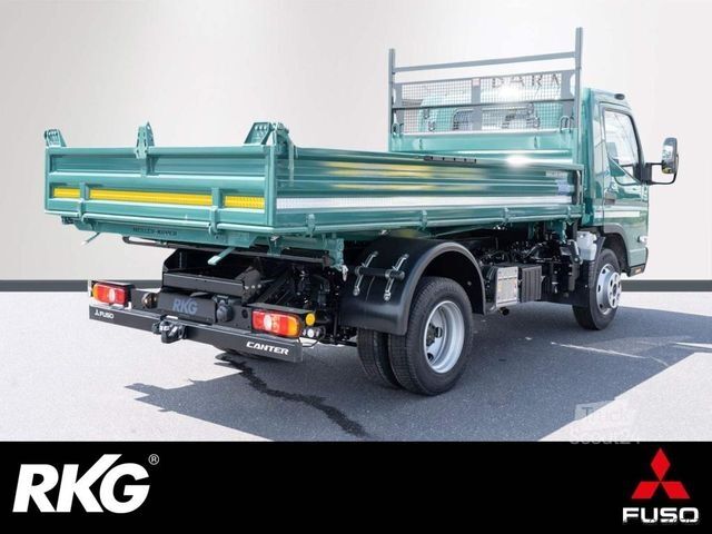 Üç yönlü damperli kamyonet FUSO CANTER 7C18 MEILLER 3-Seiten 3,8 t Nutzlast AHK