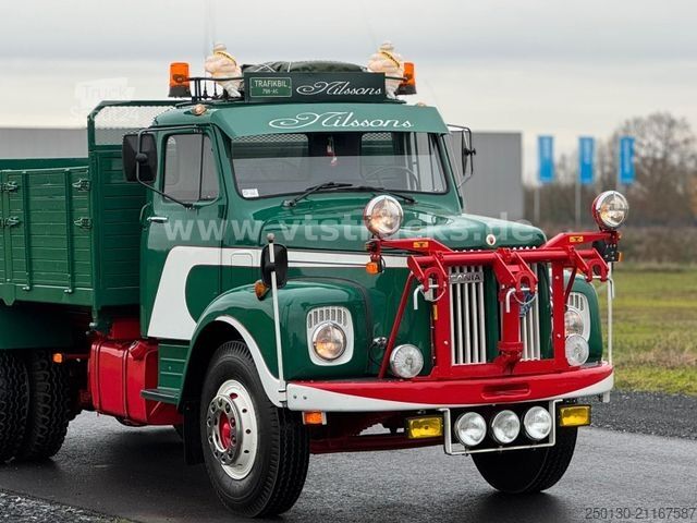 Camión volquete trilateral SCANIA LS110 6x2 Liftachse DSK Oldtimer *Sammlerstück*