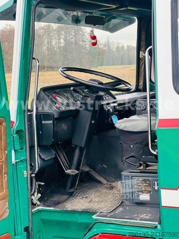 Camión volquete trilateral SCANIA LB141 V8 4x2 DSK Oldtimer *Sammlerstück*