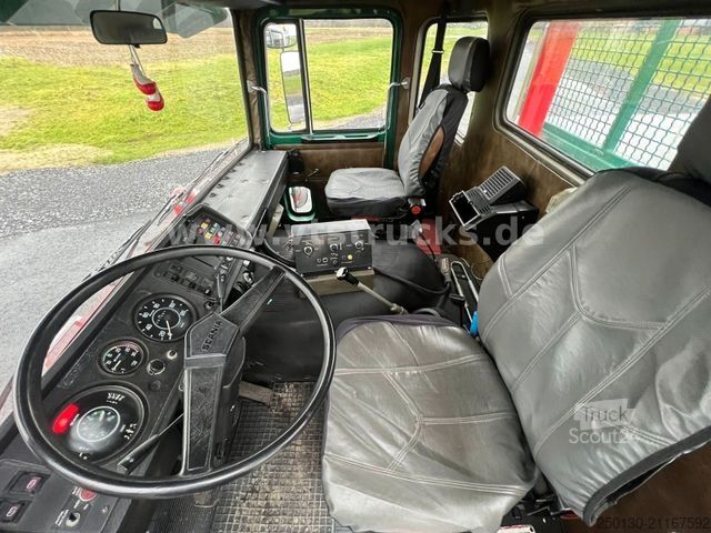 Camión volquete trilateral SCANIA LB141 V8 4x2 DSK Oldtimer *Sammlerstück*