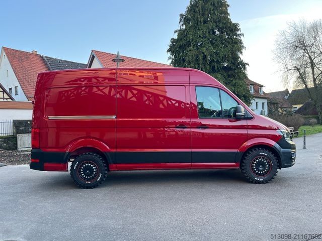 Vans ar augstu jumtu VOLKSWAGEN CRAFTER 177 PS 4 MOTION OFFROAD REIFEN KLIMA