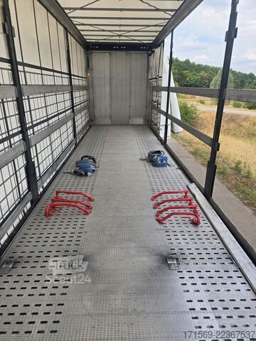 Biltransport lastebil MAN TG3 GX 18.510 + Kögel FGS-Mega, 3 Cars