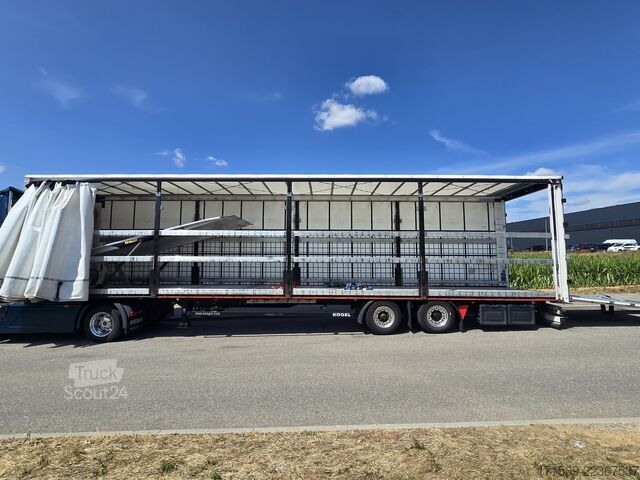 Biltransport lastebil MAN TG3 GX 18.510 + Kögel FGS-Mega, 3 Cars