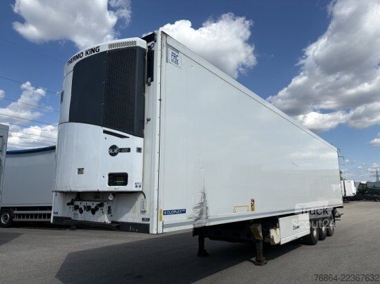Remorque surbaissée KRONE KüHLAUFLIEGER,  THERMO KING SLXI 400, DOPPELSTOCK, SAF-ACHSEN