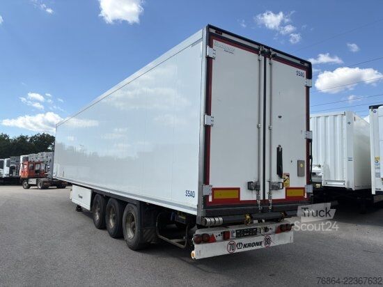 Remorque surbaissée KRONE KüHLAUFLIEGER,  THERMO KING SLXI 400, DOPPELSTOCK, SAF-ACHSEN