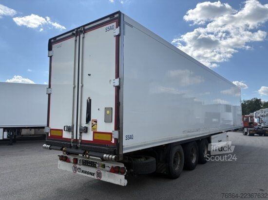 Remorque surbaissée KRONE KüHLAUFLIEGER,  THERMO KING SLXI 400, DOPPELSTOCK, SAF-ACHSEN