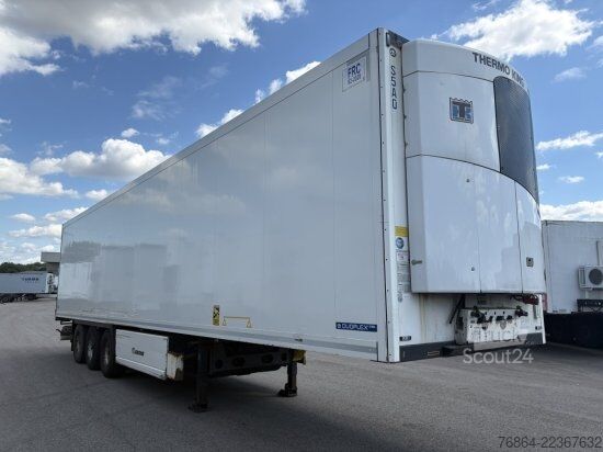 Remorque surbaissée KRONE KüHLAUFLIEGER,  THERMO KING SLXI 400, DOPPELSTOCK, SAF-ACHSEN