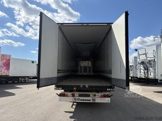 Remorque surbaissée KRONE KüHLAUFLIEGER,  THERMO KING SLXI 400, DOPPELSTOCK, SAF-ACHSEN