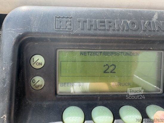Remorque surbaissée KRONE KüHLAUFLIEGER,  THERMO KING SLXI 400, DOPPELSTOCK, SAF-ACHSEN