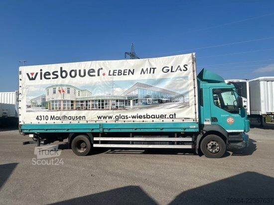 Tovorno vozilo s ravno platformo in ponjavo VOLVO FL 240 4X2R, PLANE, MANUAL, E4, LADEBORDWAND,
