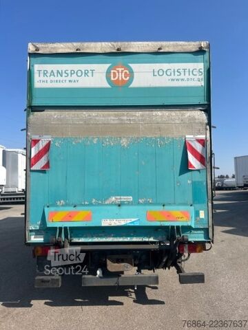 Tovorno vozilo s ravno platformo in ponjavo VOLVO FL 240 4X2R, PLANE, MANUAL, E4, LADEBORDWAND,