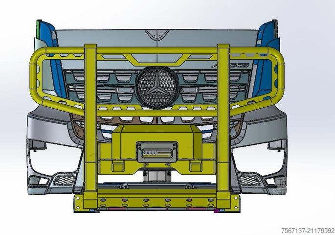 Karavan kamyonu MERCEDES AROCS 2053 ALLRAD WOHNMOBIL NEU MB 2053