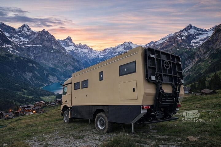 Karavan kamyonu MERCEDES AROCS 2053 ALLRAD WOHNMOBIL NEU MB 2053