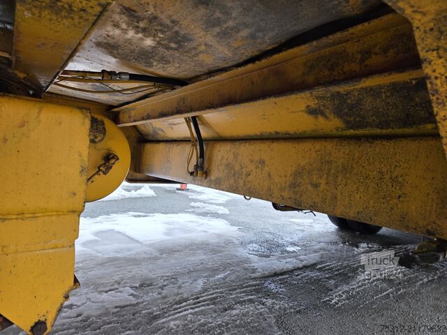 Žemagrindė platforma priekaba  Duerst  TA 3 Hydraulische Rampen 30T