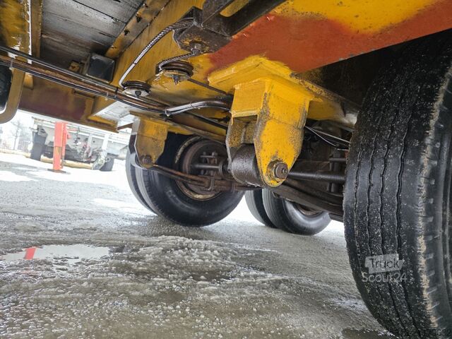 Žemagrindė platforma priekaba  Duerst  TA 3 Hydraulische Rampen 30T