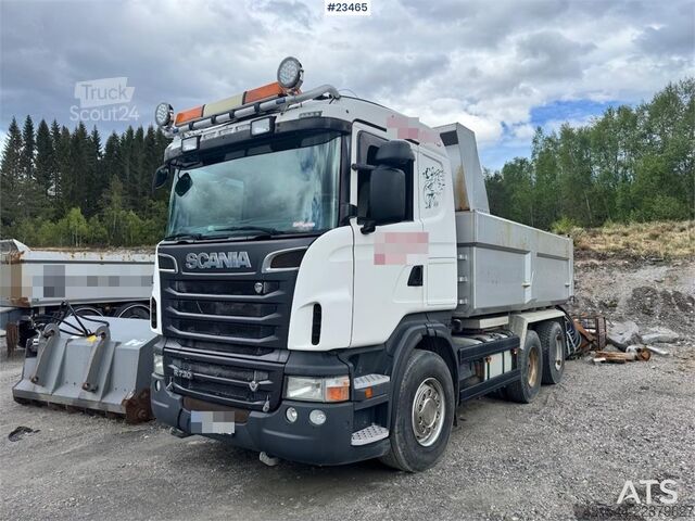  Scania R730 6x4 tipper truck