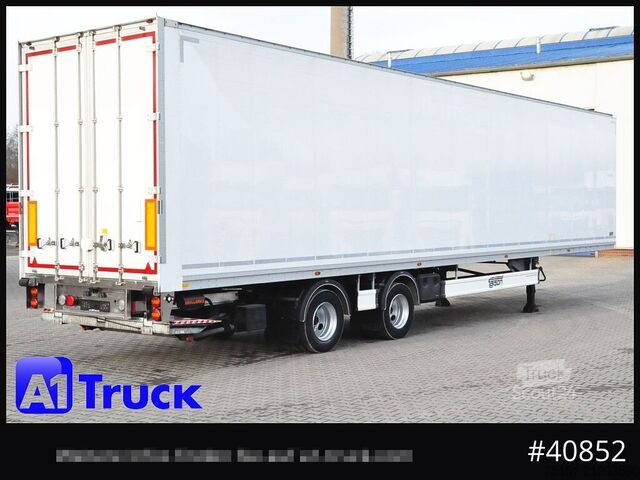 Semi-remorque fourgon TALSON F 1520, Möbelkoffer, Lenkachse, Tridec, LBW, verzinkt