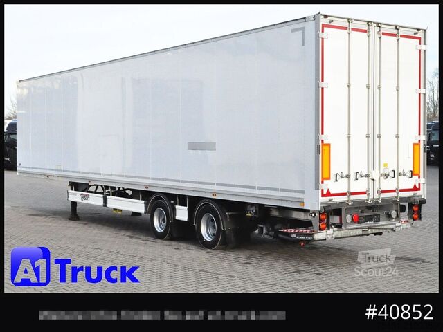 Semi-remorque fourgon TALSON F 1520, Möbelkoffer, Lenkachse, Tridec, LBW, verzinkt