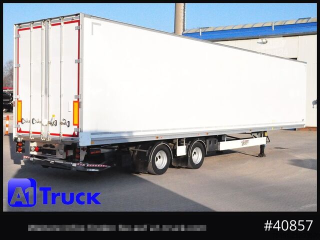 Semi-remorque fourgon TALSON F 1520, Möbelkoffer, Lenkachse, Tridec, LBW, verzinkt