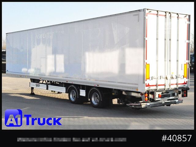 Semi-remorque fourgon TALSON F 1520, Möbelkoffer, Lenkachse, Tridec, LBW, verzinkt