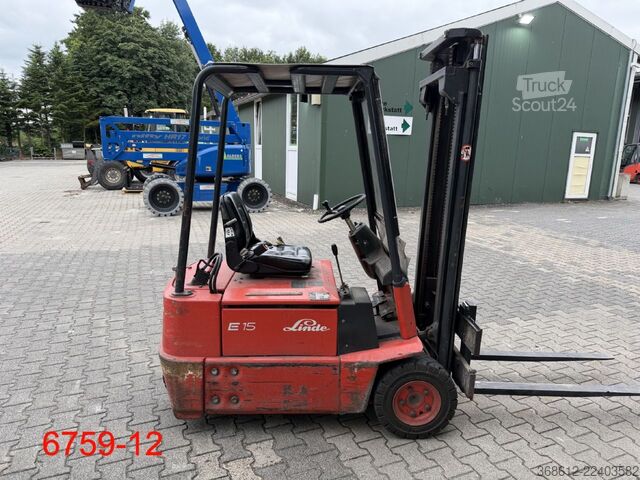 Carretilla elevadora frontal Linde E 15