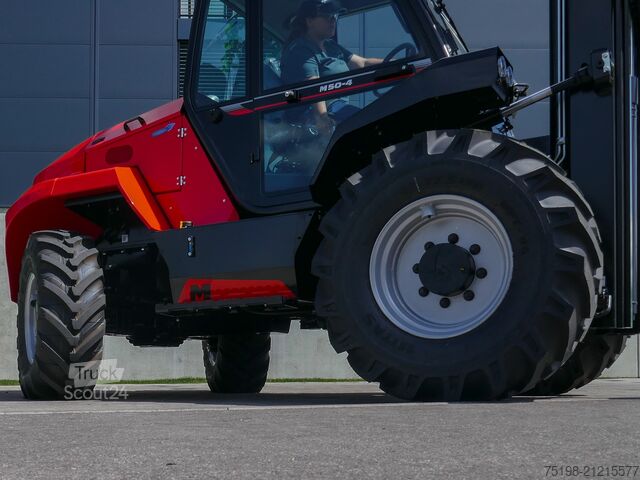 All-terrain forklift Manitou M 50-4