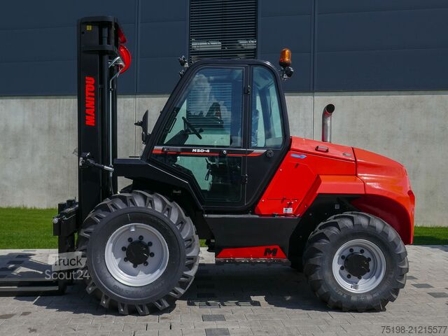 All-terrain forklift Manitou M 50-4
