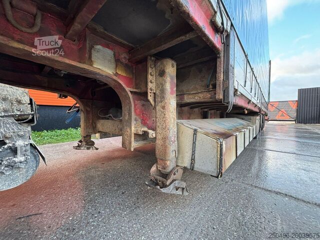 القماش المشمع Närko S8ZP42A19 LIFTING ROOF / BOX L=13504 mm