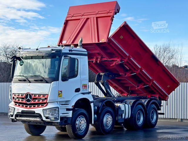 Tovornjak prekucnik MERCEDES-BENZ AROCS 3246* KIPPER 6,00 m + BORDMATIC / 8x4 *TOP