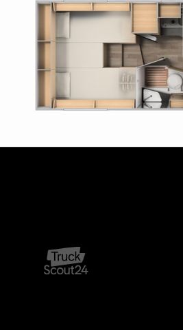 Teilintegriertes Wohnmobil SUNLIGHT Sub TS 67 8G Autom. Fahrradträger Hubbett