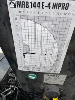 Camion avec plateau (ouvert) et grue HIAB Volvo FE 320