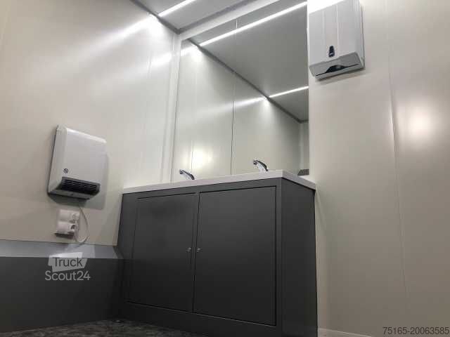 Trailer Rosemeier VE 4 Damen, 1 Herren, 4 Urinale Toilettenanhänger